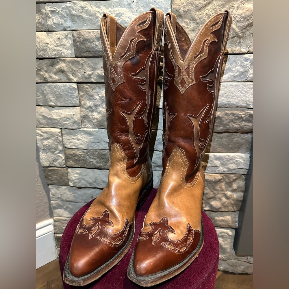 Boulet Cutout Cowgirl Boots - Picture 4 of 4